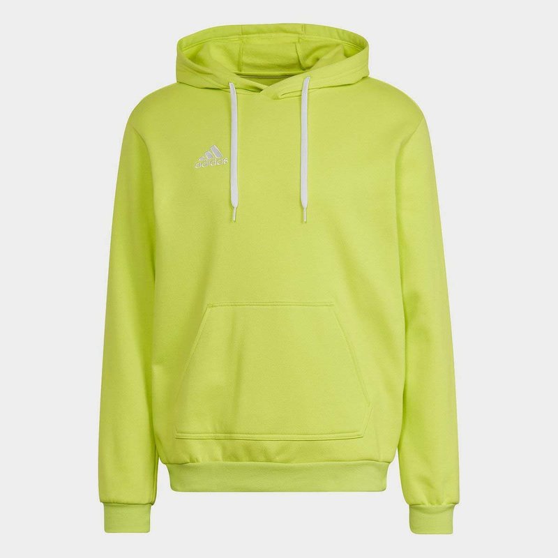 adidas Entrada 22 Sweat Hoodie Mens Yellow White 29.00