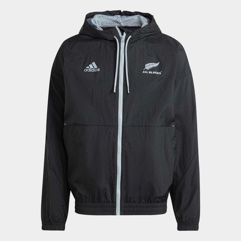 Adidas all black jacket sale