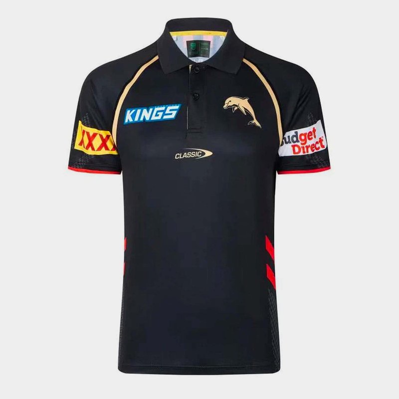 Dynasty Gold Coast Titans 2023 NRL Mens Home Rugby Jersey Cyan