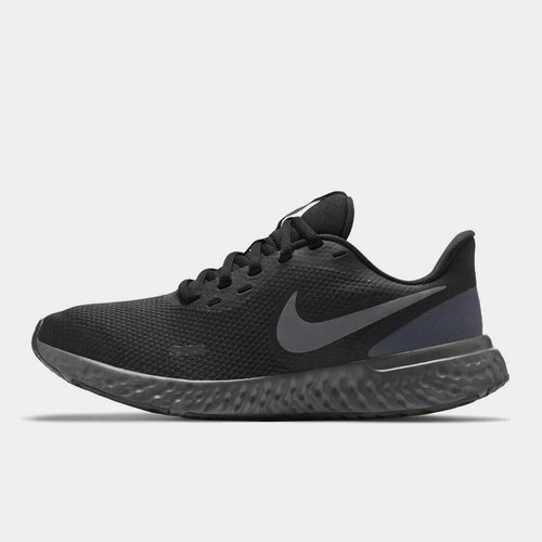 nike revolution 5 women's running shoes all black